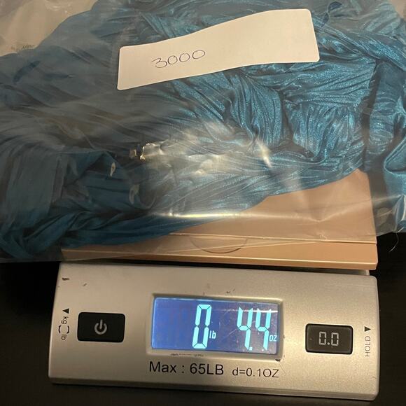 Heart Soul Tank Top Womens Medium Blue Pleated Jewel Neck Embellished Party Y2K - Picture 8 of 8